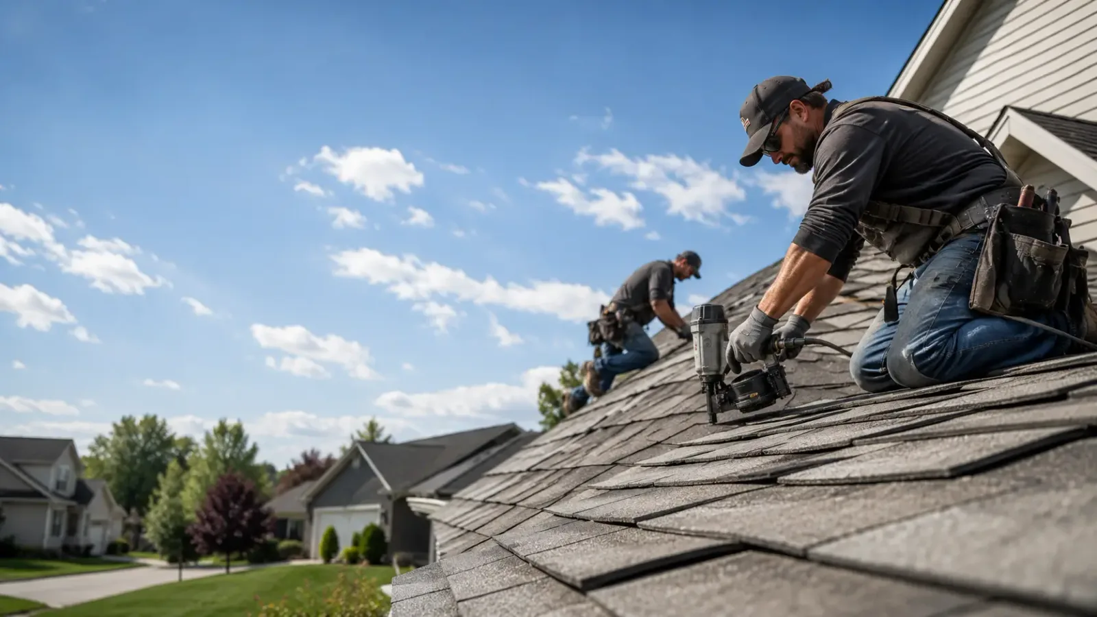 Storm Damage Roof Repair in Bedford, KY near me